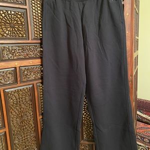 NWT Adidas, regular fit fleece pants, black